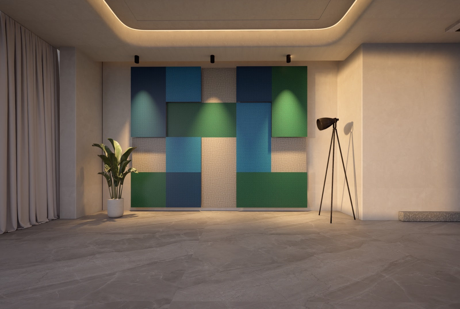 Acoustic Fabric Panel