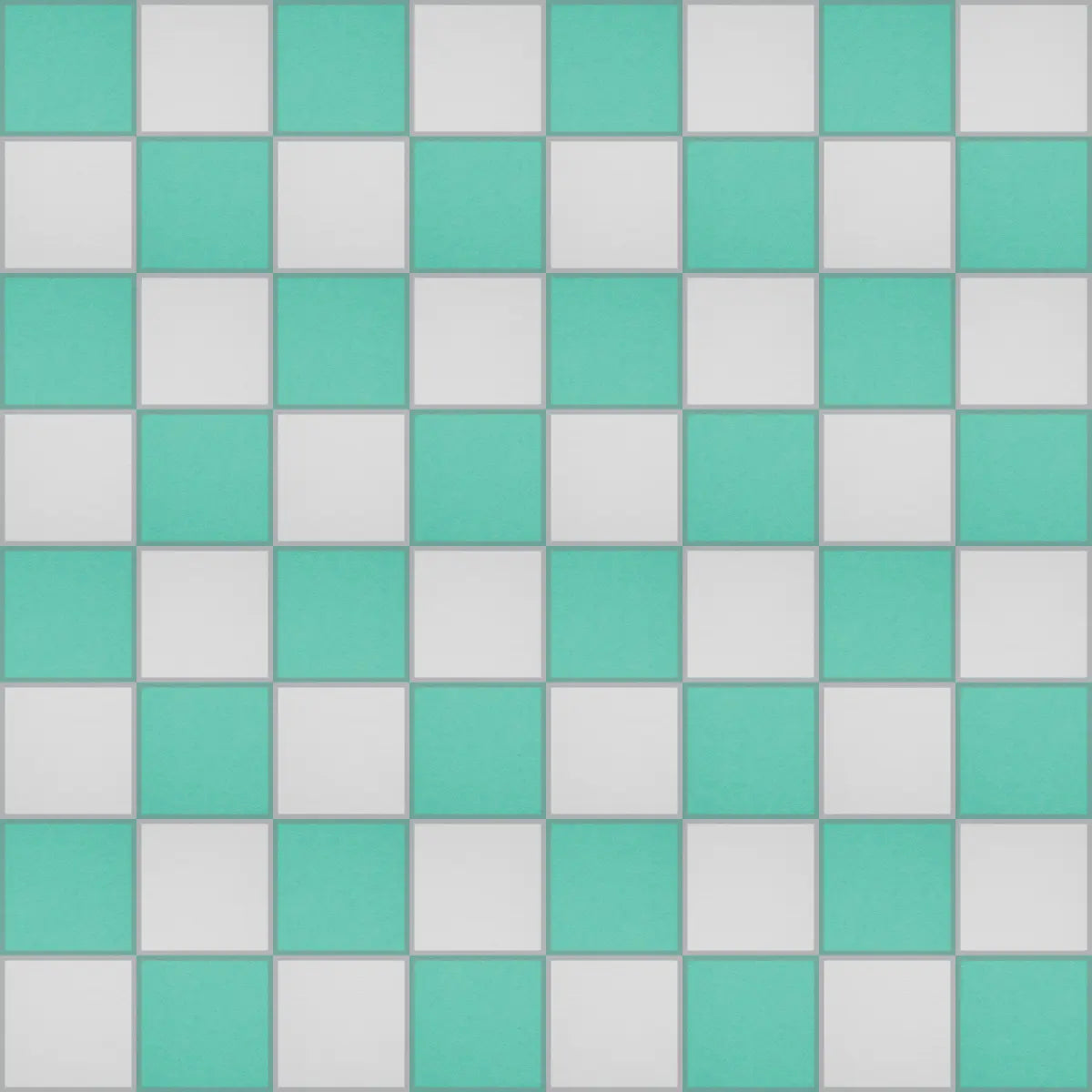 Chess Wall Panels white and teal