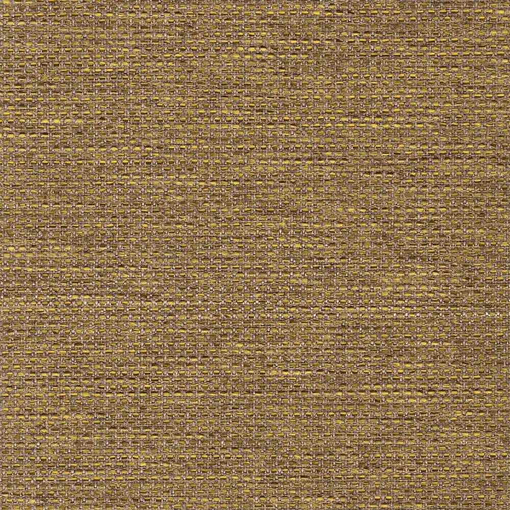 A close-up of a woven fabric texture in a mustard colorway, showing the detailed horizontal ribbed pattern.