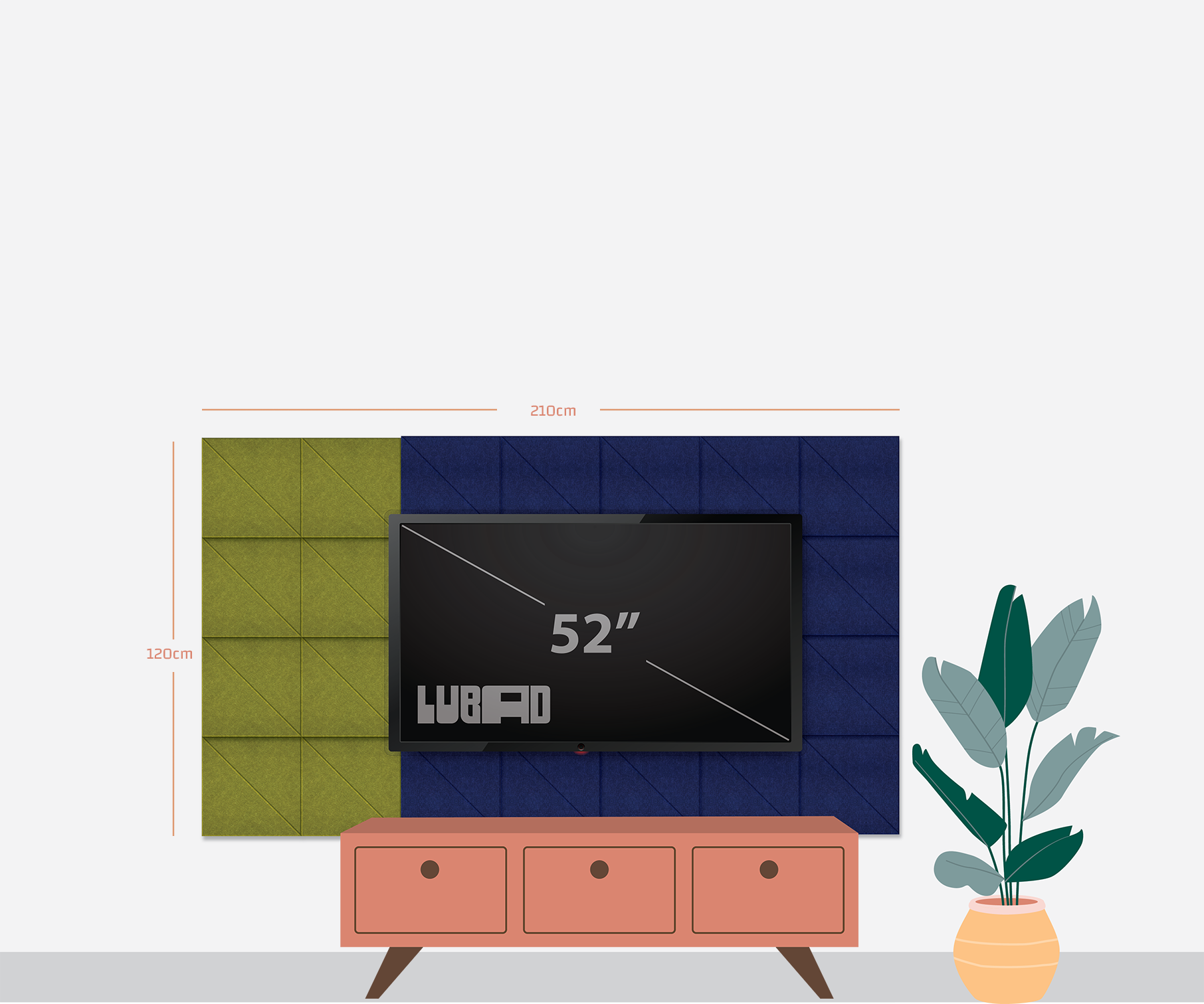 لوحات الحائط ذات اللكنة البحرية