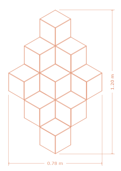 لوحة حائط ماينكرافت الوهم