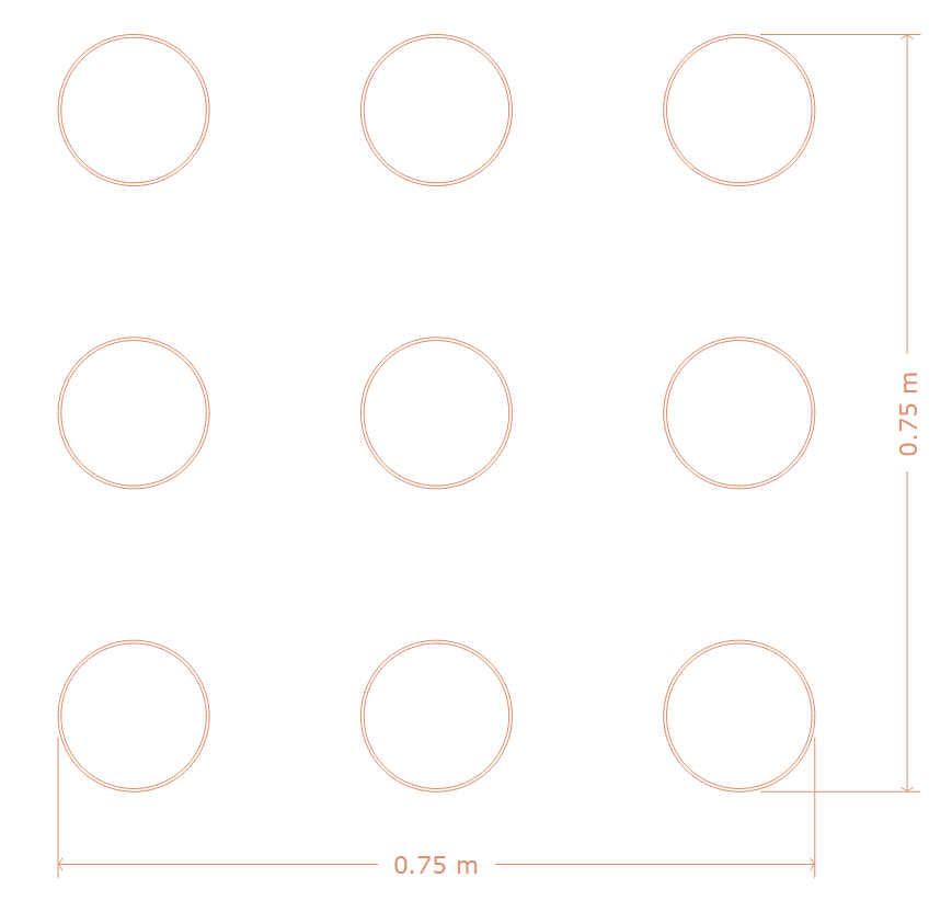 لوحات الحائط منقطة