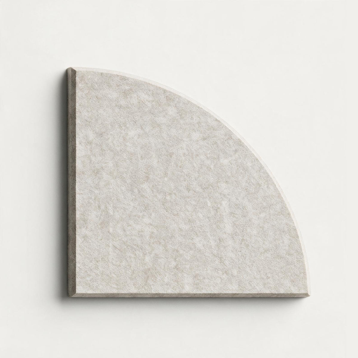 Beige Quadrant felt acoustic panel geometric arrangement