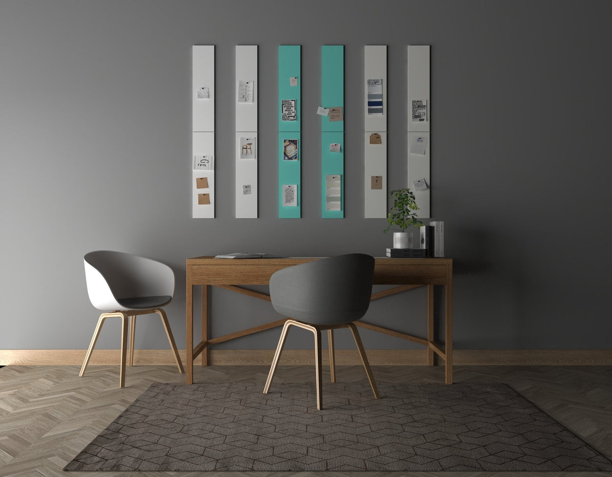 Calm Strips (Set of 12) Modular Acoustic Wall Art & Pinboard