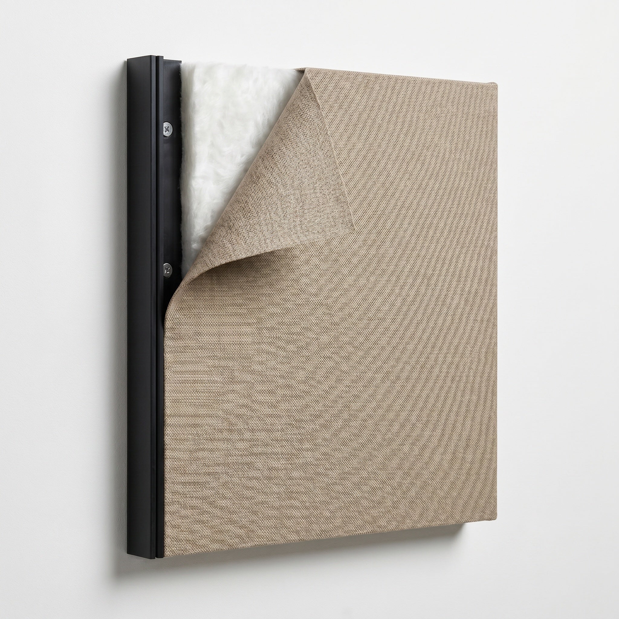 Textured fabric swatch on a white background