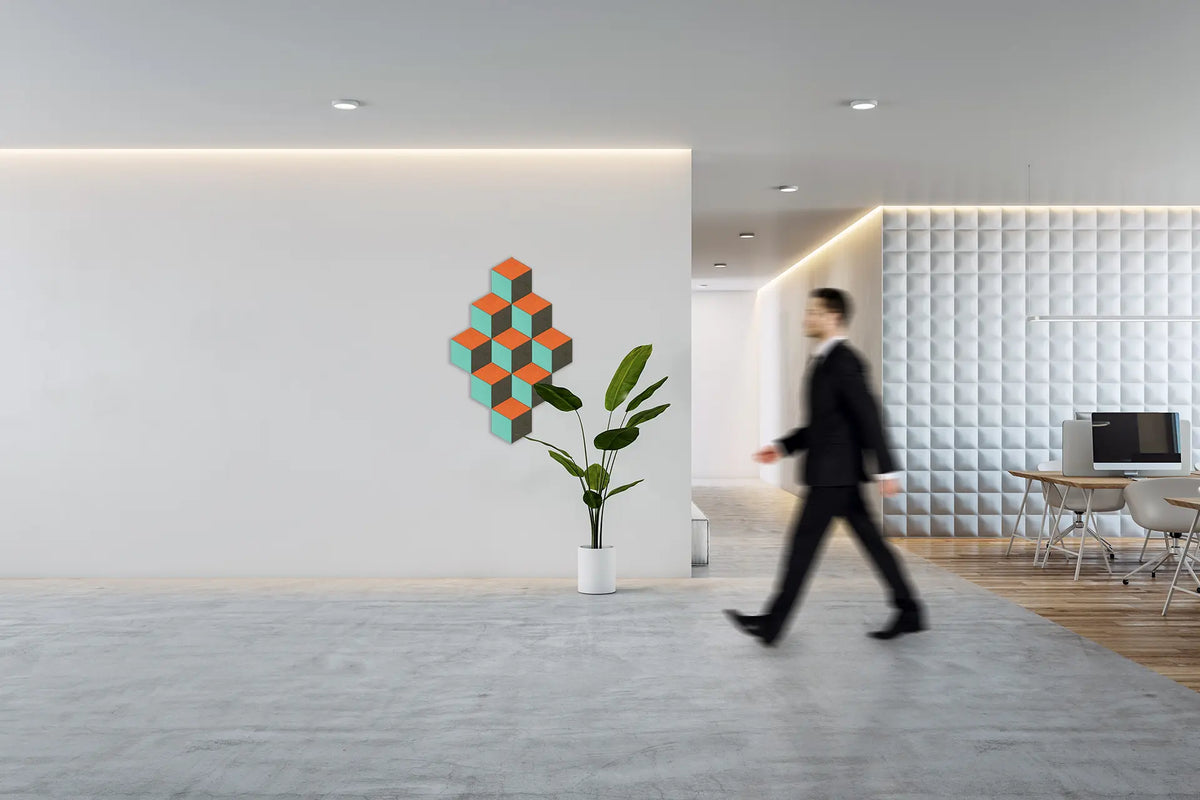 Coral Illusion Acoustic Wall Panels Lubad