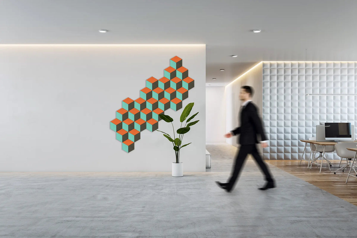 Coral Illusion Acoustic Wall Panels Lubad