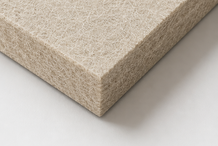 LUBAD acoustic felt board texture close-up