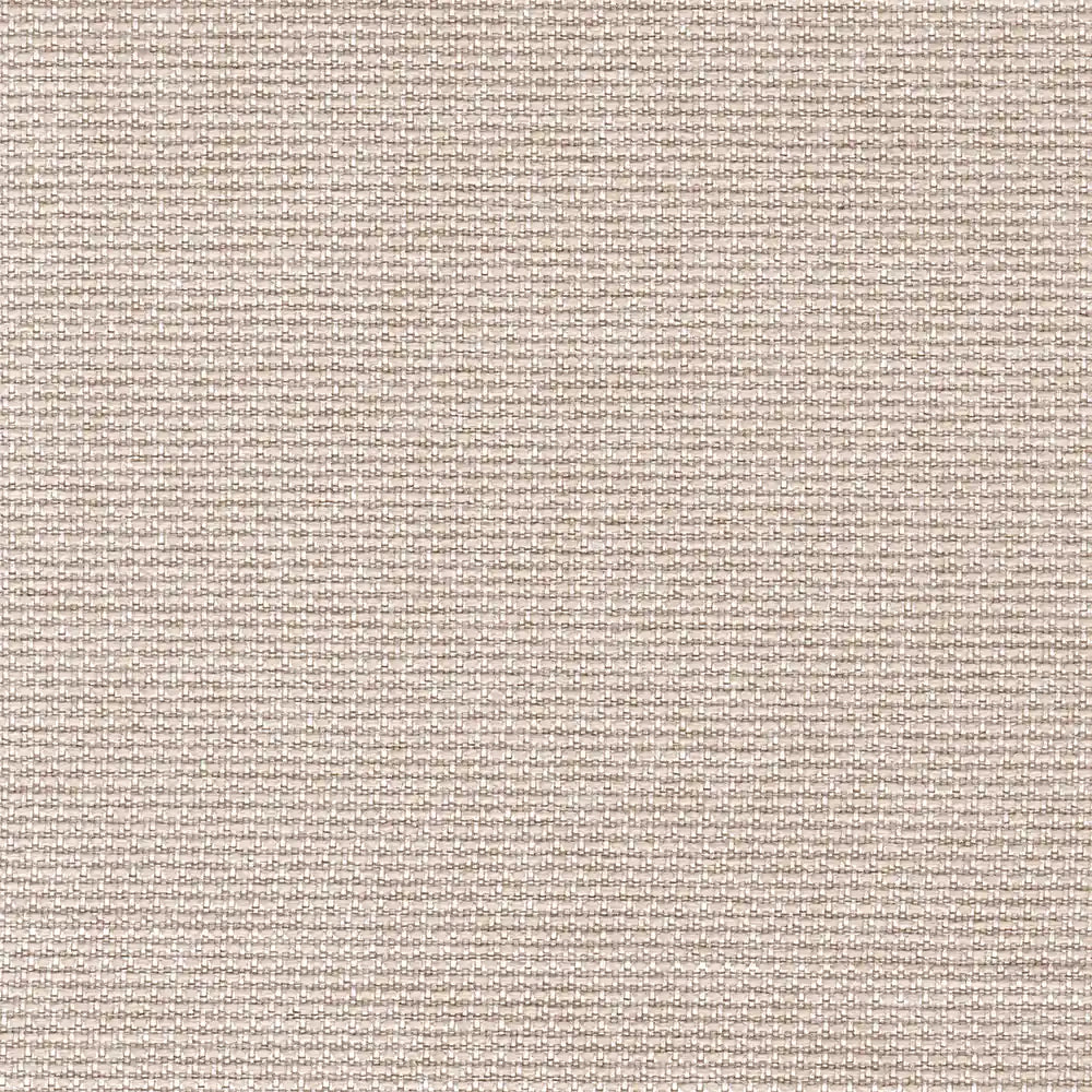 A close-up of a woven fabric texture in a beige colorway, showing the detailed horizontal ribbed pattern.