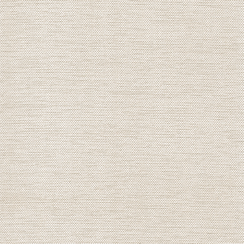 A close-up of a woven fabric texture in a light beige or cream color, showing a fine horizontal ribbed pattern.
