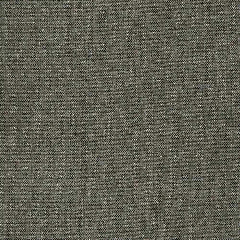 A close-up of a woven fabric texture in a dark grey colorway, showing the detailed horizontal ribbed pattern.