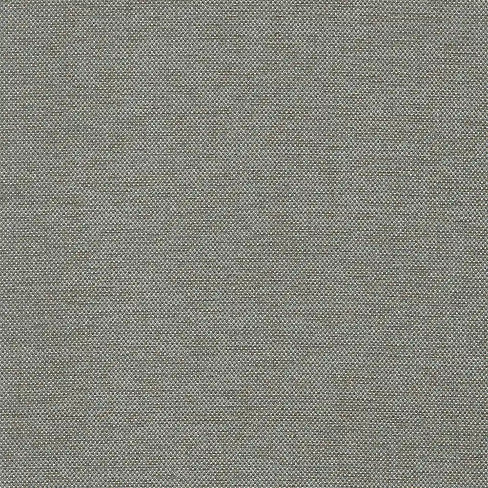 A close-up of a woven fabric texture in a light grey colorway, showing the detailed horizontal ribbed pattern.