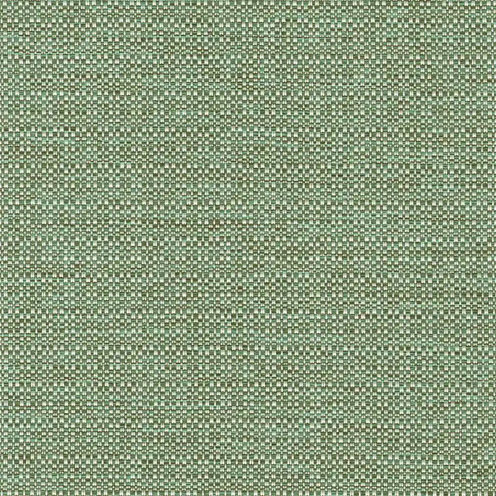 A close-up of a woven fabric texture in a sega green colorway, showing the detailed horizontal ribbed pattern.