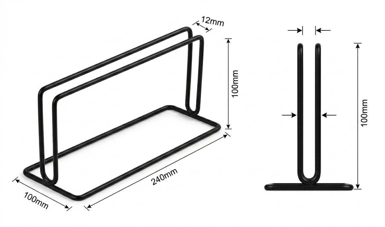 Panel Stand for Self-Standing Panels