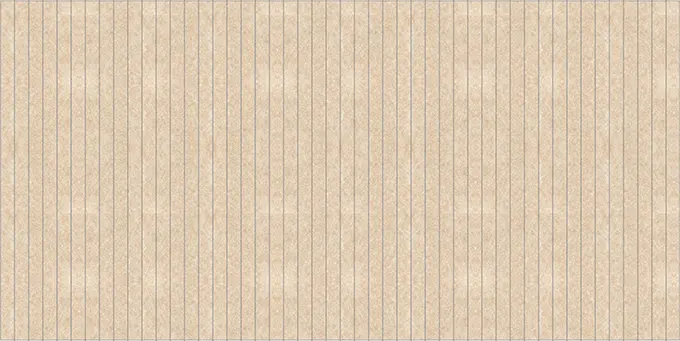 Beige textured wallpaper with a vertical striped pattern and subtle floral motifs.