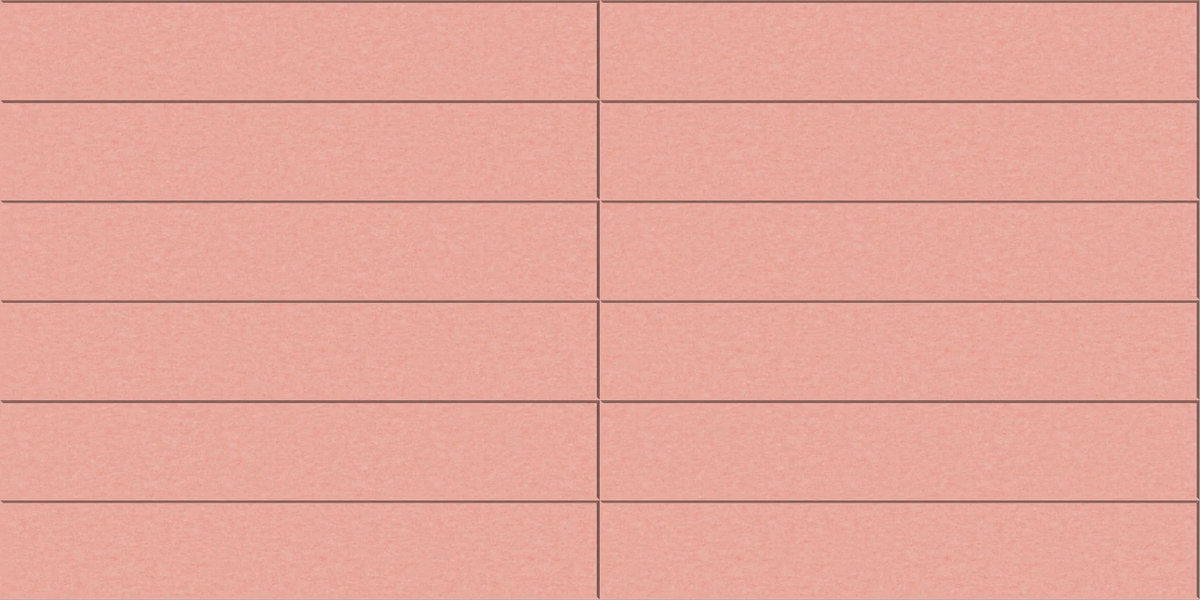 A close-up texture swatch of a coral material, divided by thin dark lines into a grid pattern.