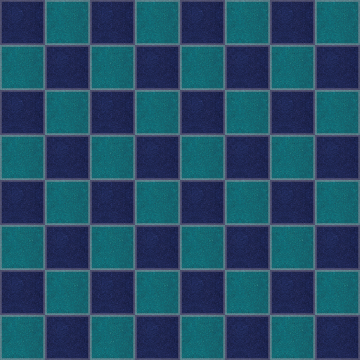 Mono Blue Checker