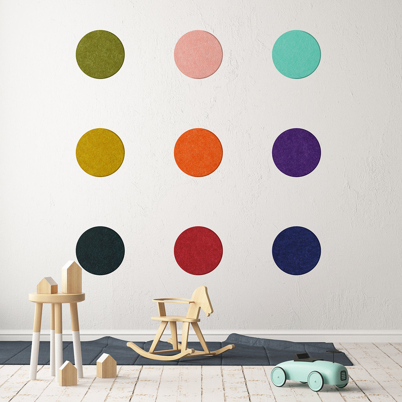 Polka Dots Wall Panels