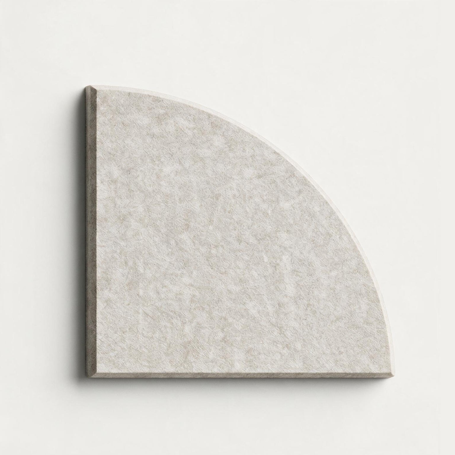 Beige Quadrant felt acoustic panel geometric arrangement