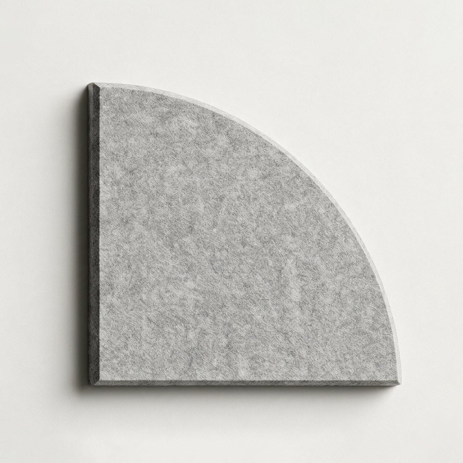 Light grey fire-rated acoustic tile close-up