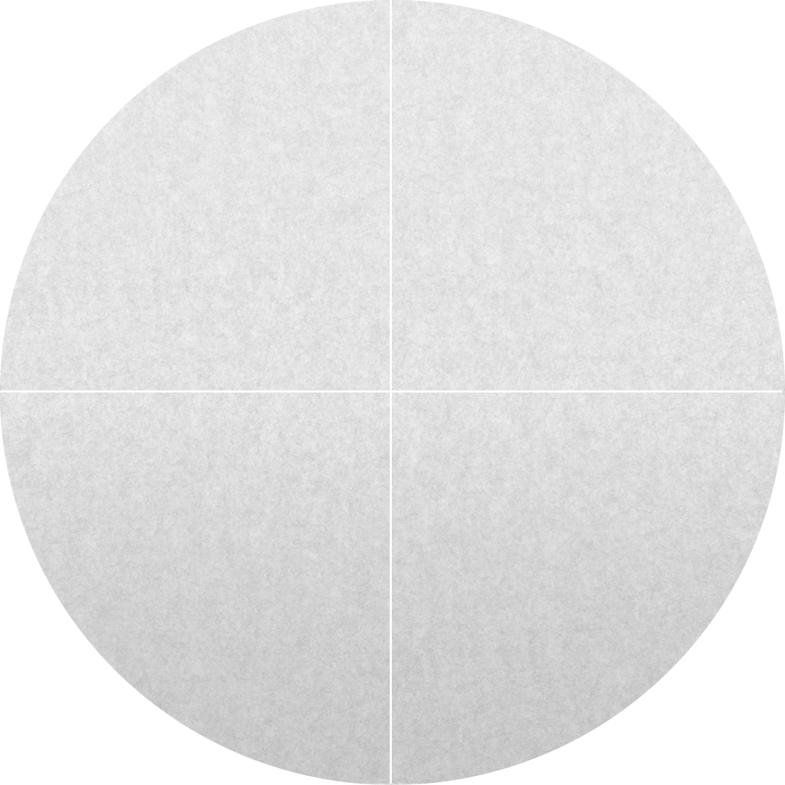 Circle (Pair of 4 quadrants)-modern wall panels - Lubad# product_name#