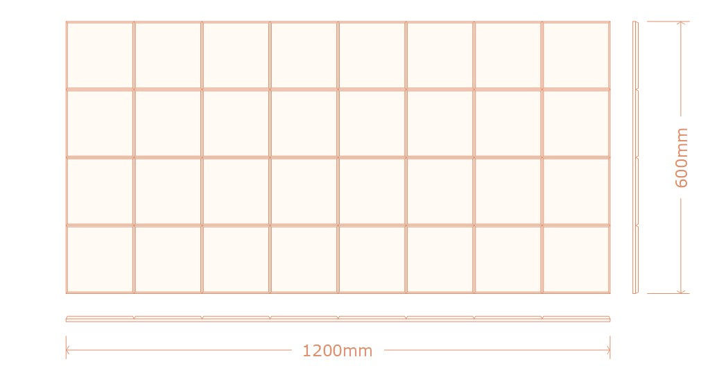 Grid Clad-Modern wall panels - Lubad# product_name#